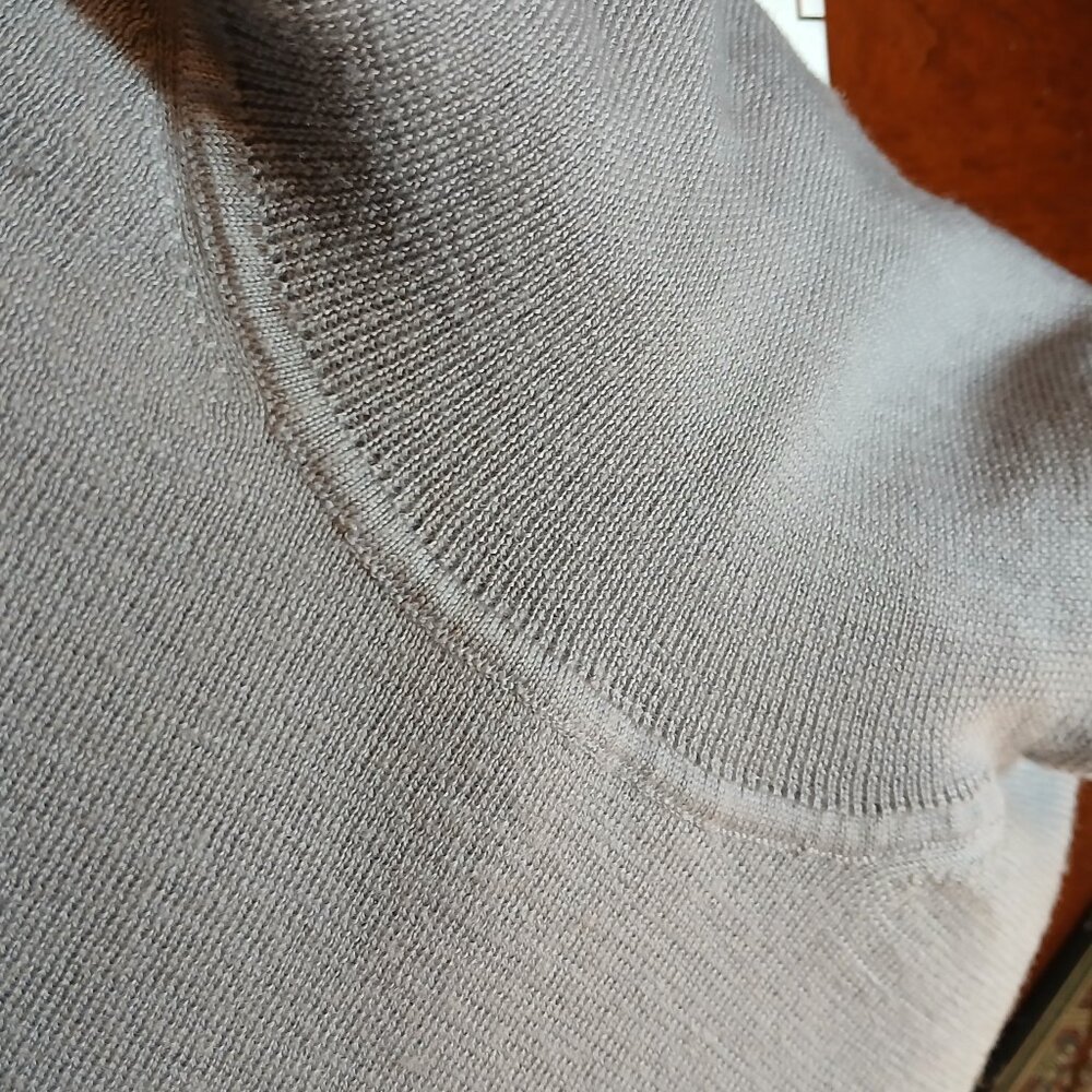 FILIPPA K Luxury Clothing Gray Wool Turtleneck S - Picture 9 of 9